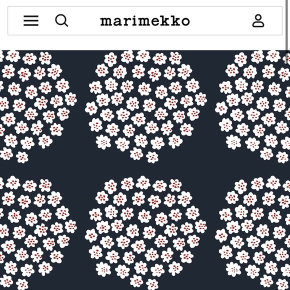 VINTAGE Marimekko “Puketti” Dress, Size M - Picture 7 of 8